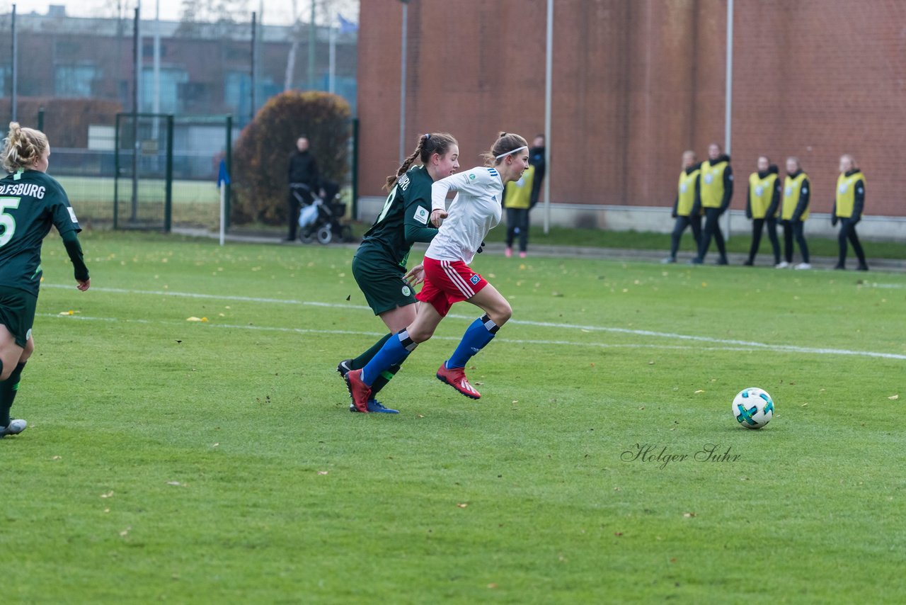 Bild 137 - B-Juniorinnen HSV - VfL Wolfsburg : Ergebnis: 2:1